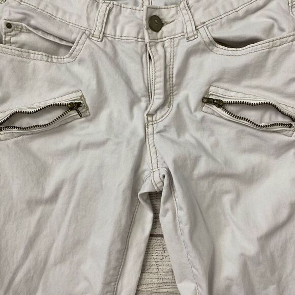 Pilcro and the letterpress Anthropologie women 26 crop low rise jeans - Picture 4 of 11